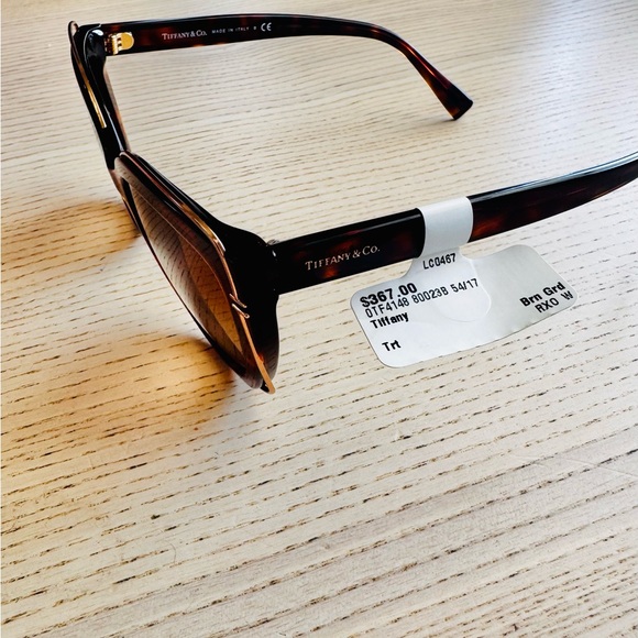 New Tiffany & Co Sunglasses TF4148 Habana/ Brown Gradient lens 80023B 54/17 - Picture 5 of 15